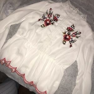 Cute flowy SHEIN top